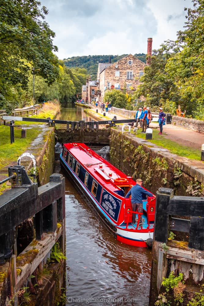 hebdenbridge canal boat