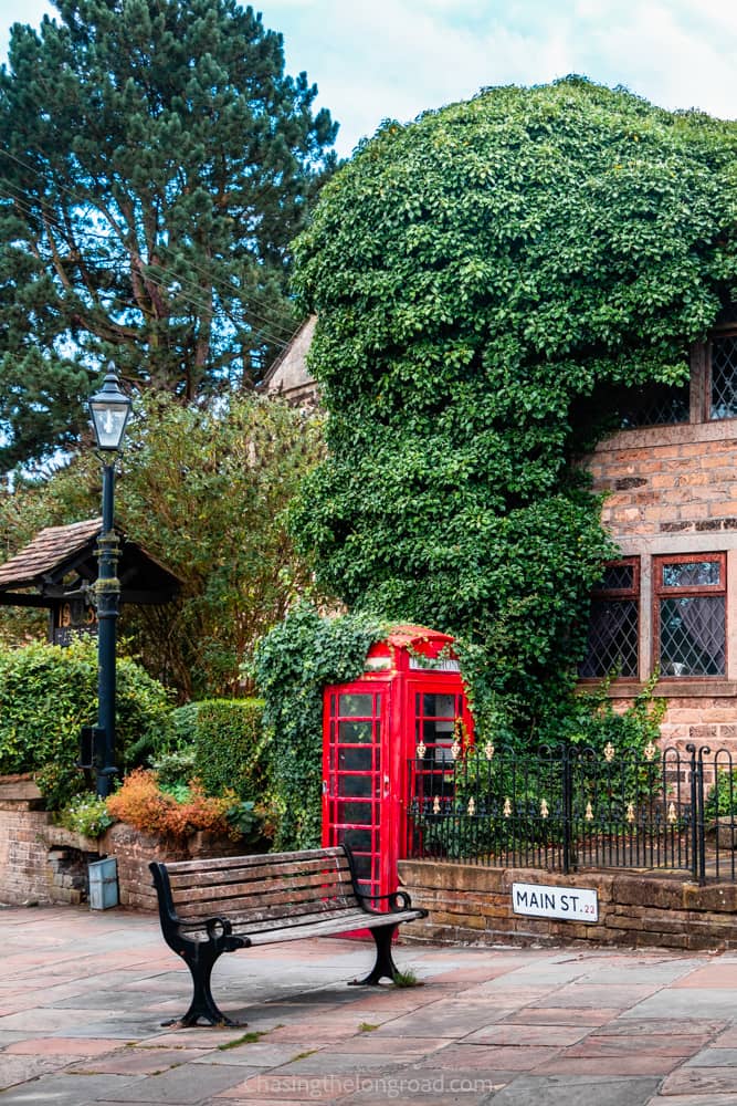 Haworth red phonebox