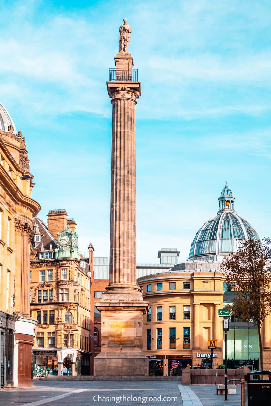 greys monument Newcastle