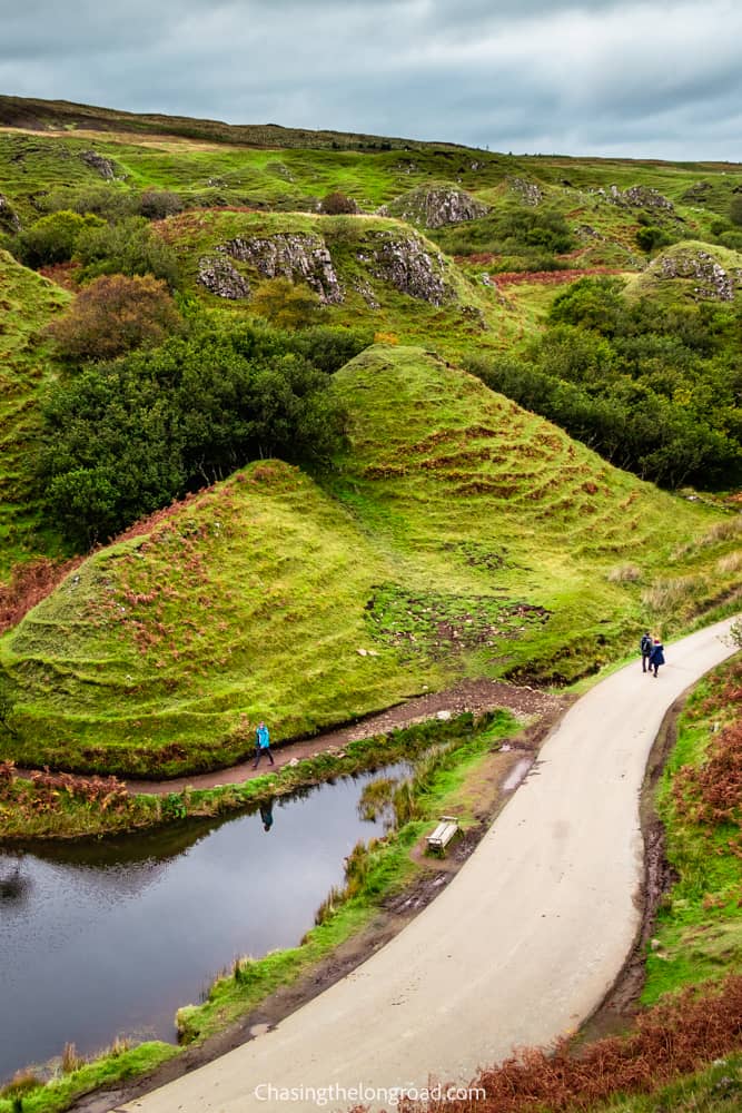 fairy glen mountain view