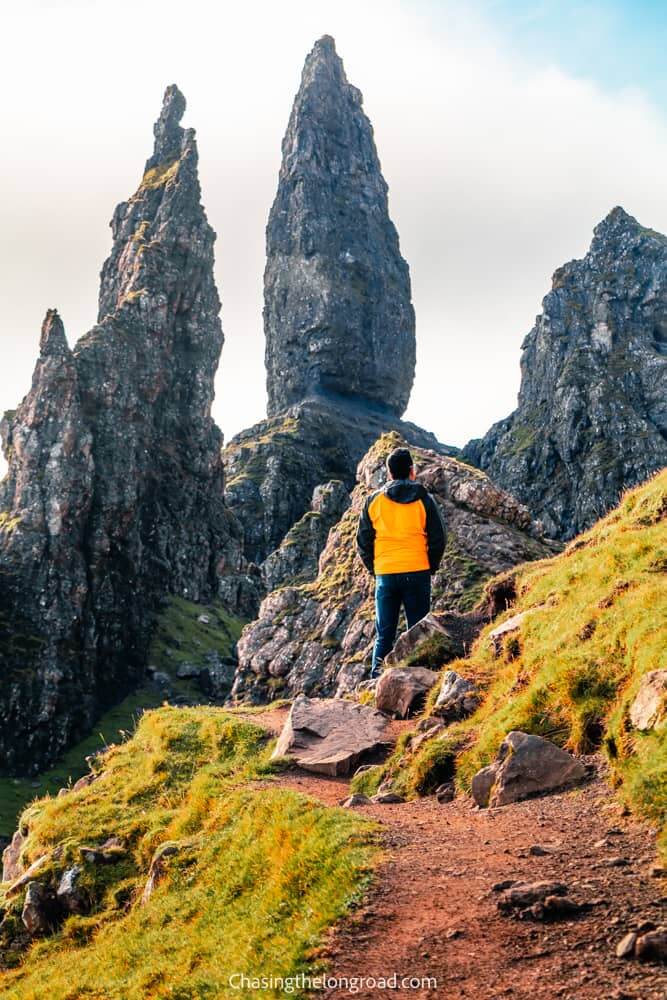 old man of storr stacks