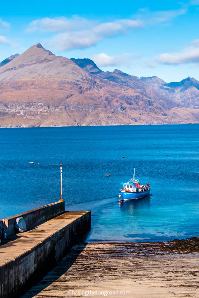 Elgol Loch Coruisk boat