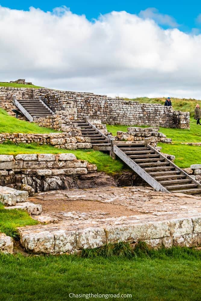 Housesteads roman fort hadrians wall