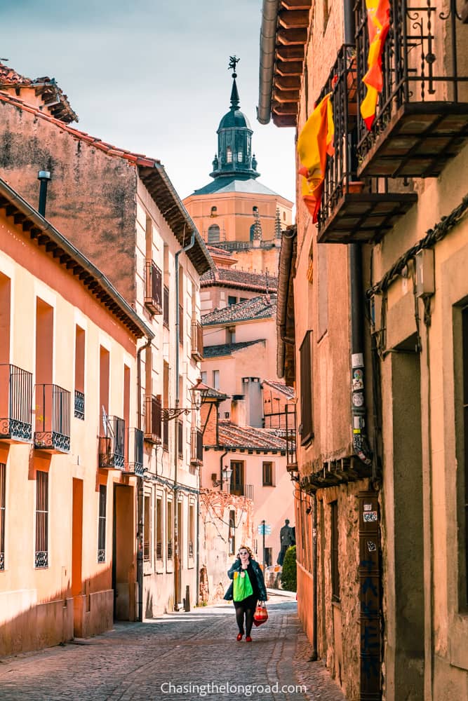 segovia jewish quarter street