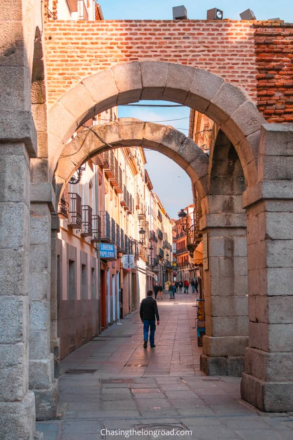 Plaza del Mercado Chico spain avila