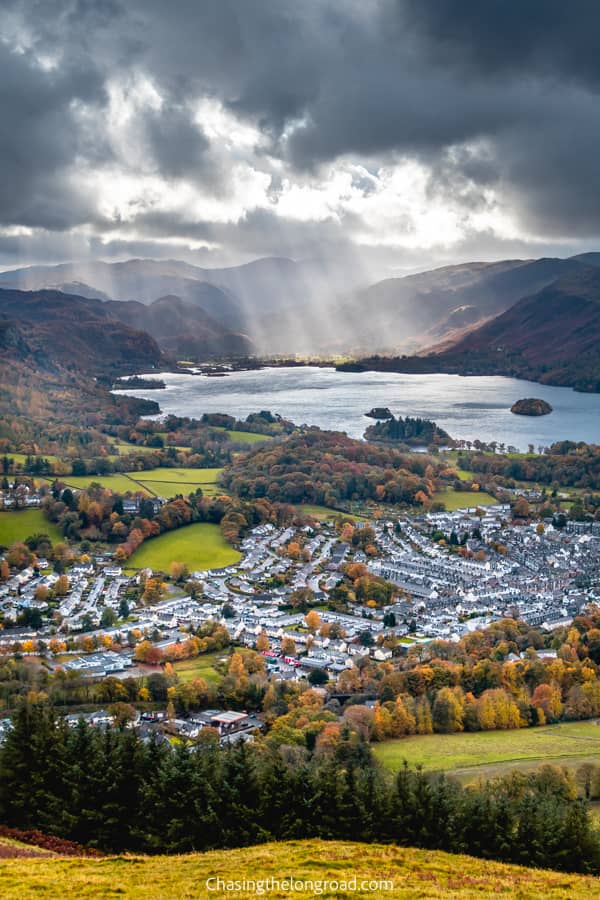 latrigg viewpiont keswick