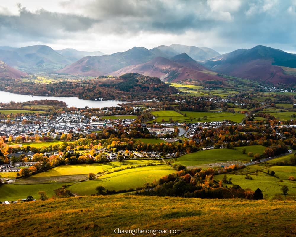 keswick mountains around lake district