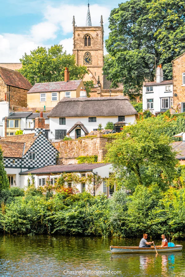 Knaresborough riverside houses