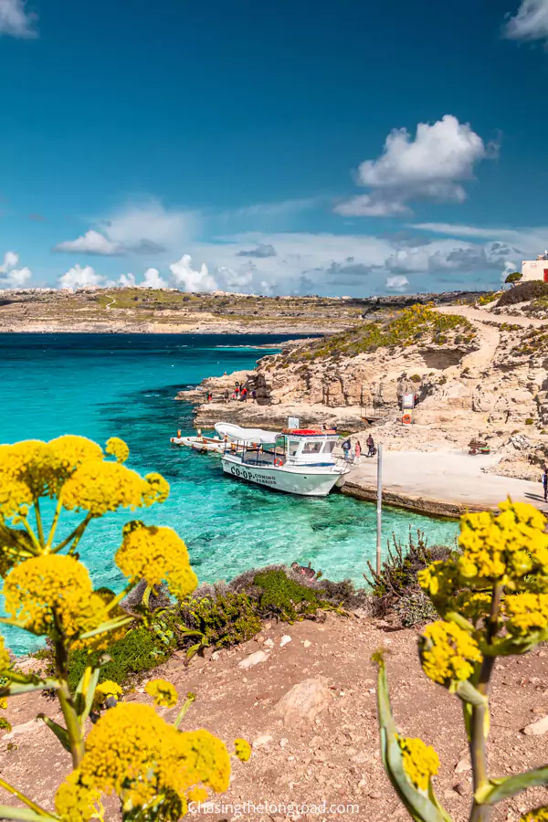 Blue Lagoon in Comino island Malta