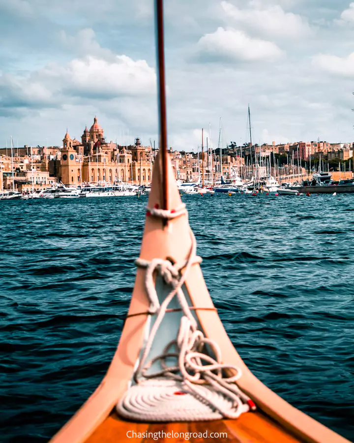 Boat ride from Valletta