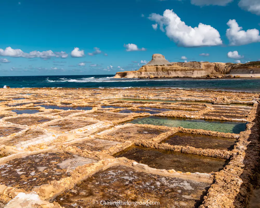 Salt pans in Malta