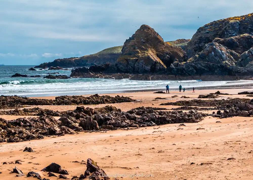 Sunnyside beach near Cullen village