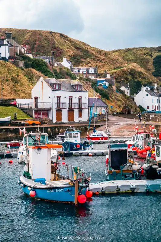 Gardenstown in Aberdeenshire