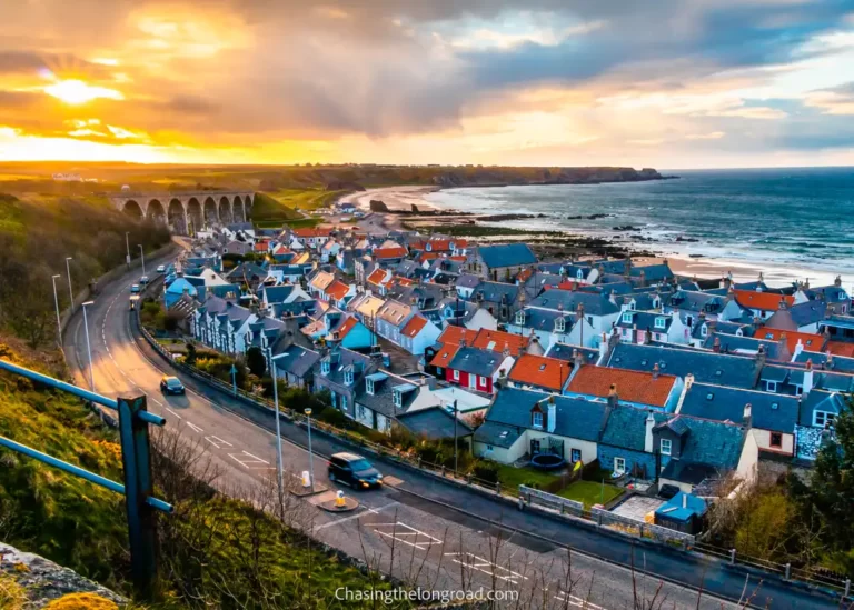 Sunset from Cullen viaduct