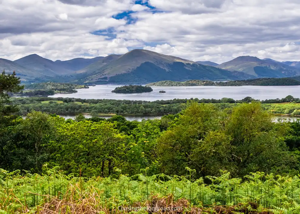 View from Inchcailloch Island