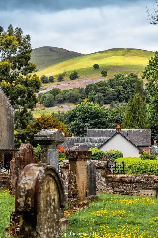 church graveyard