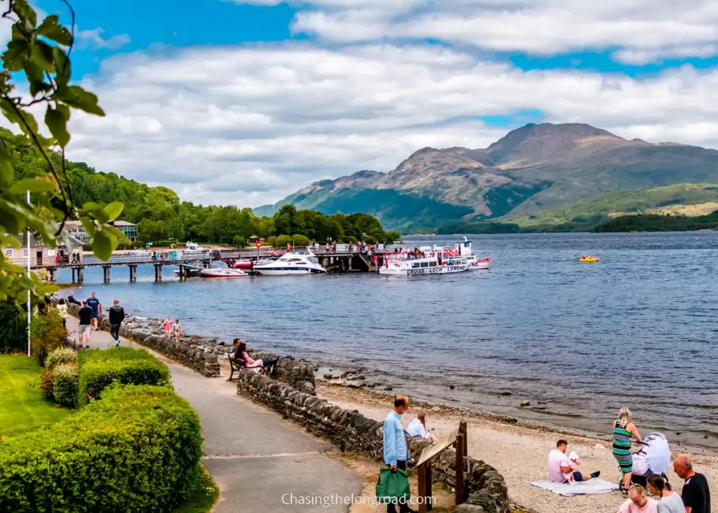 Luss waterfront