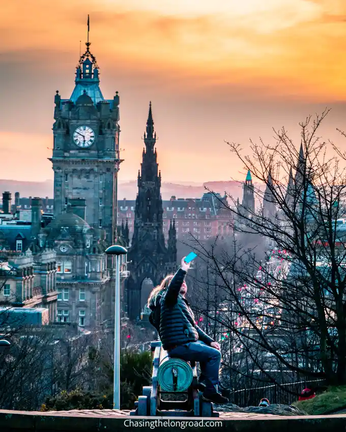 Evening at Calton Hill