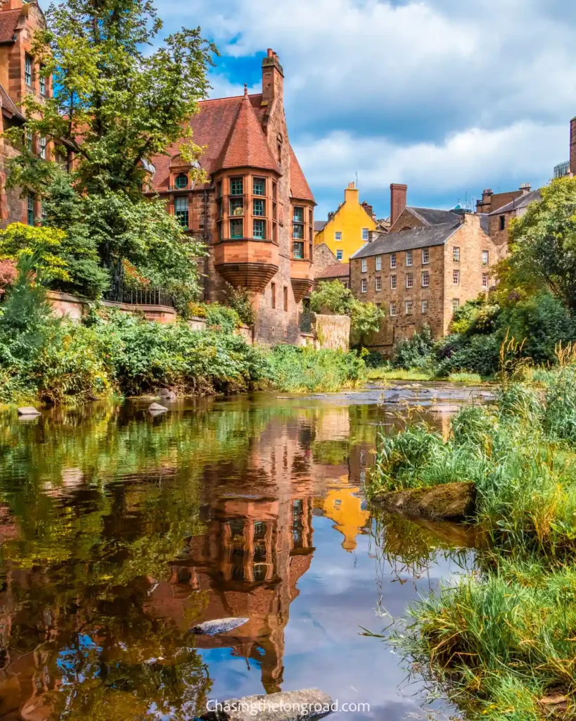 Dean Village iconic view