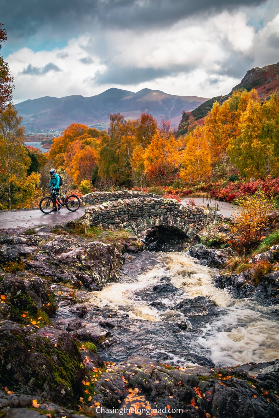 ashness bridge near keswick lake district