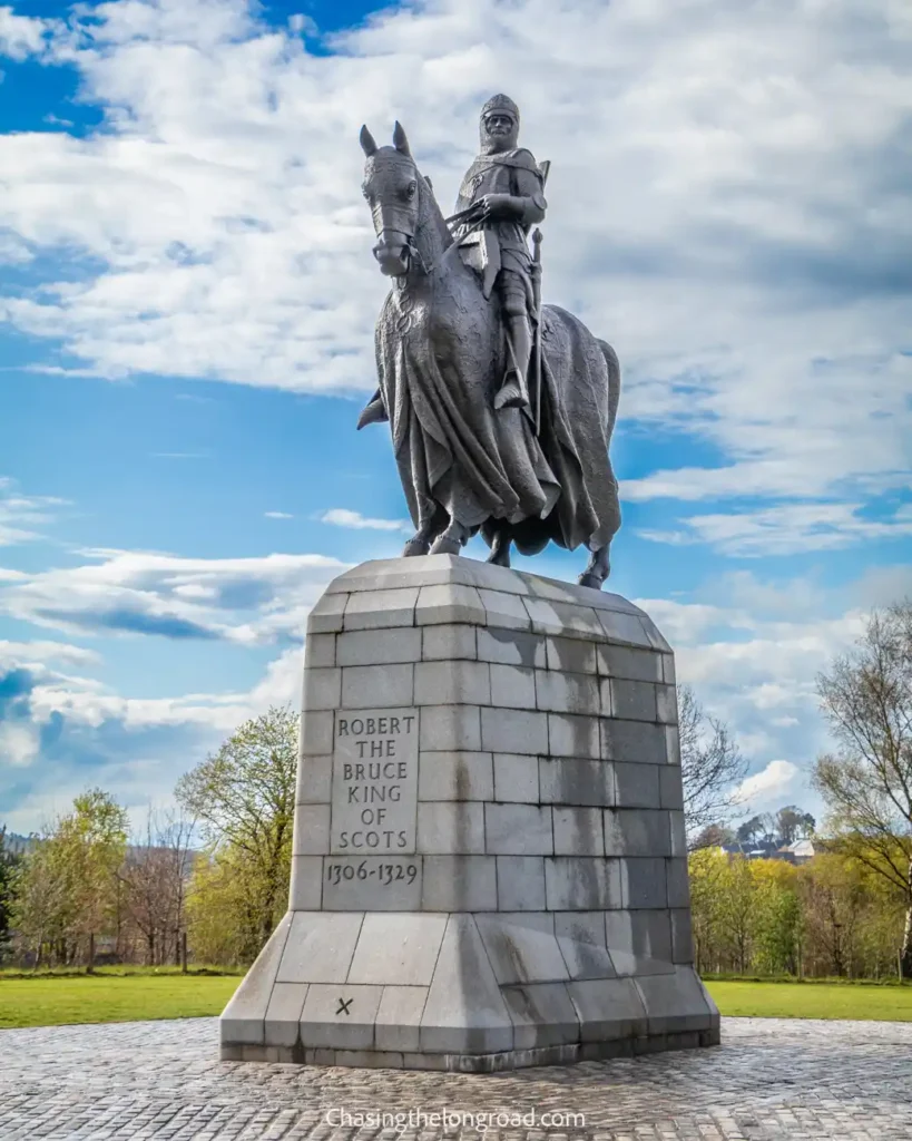 Robert the Bruce Statue Battle of Bannockburn