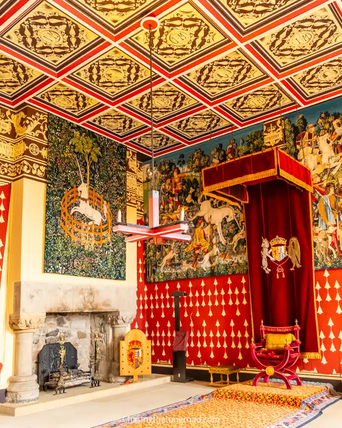 Interior of Stirling Castle