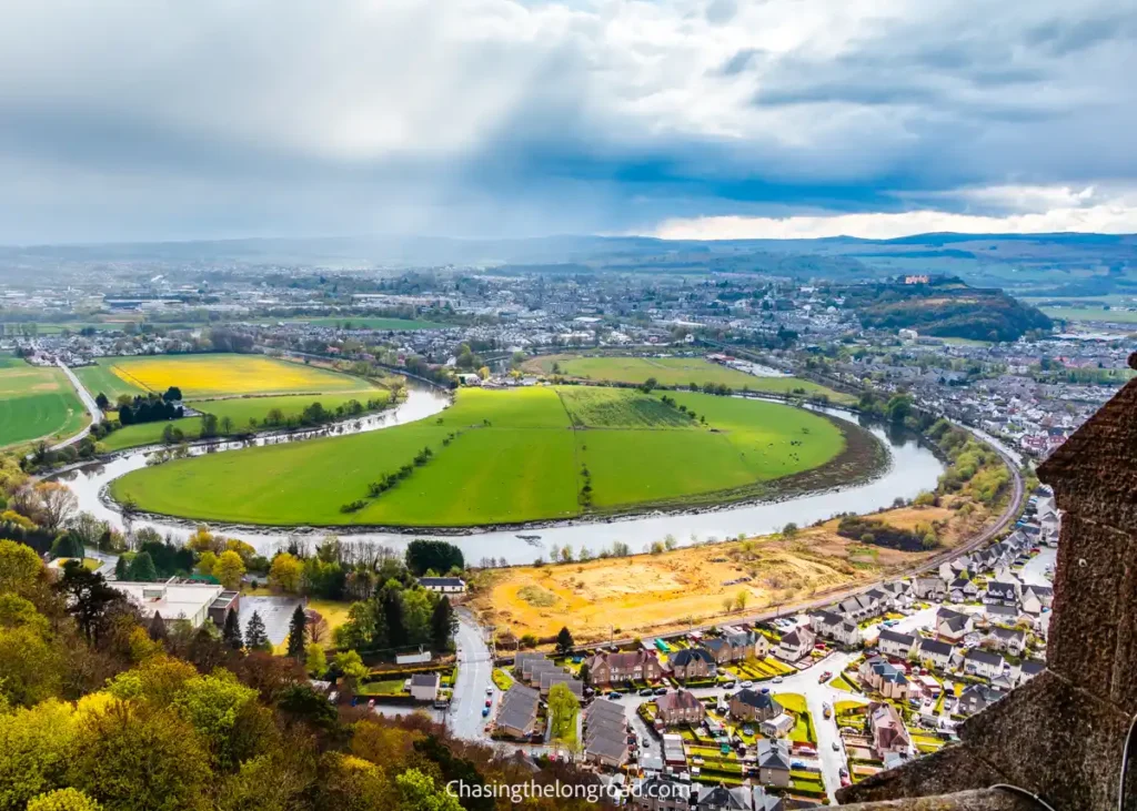 View from The National Wallace Monument