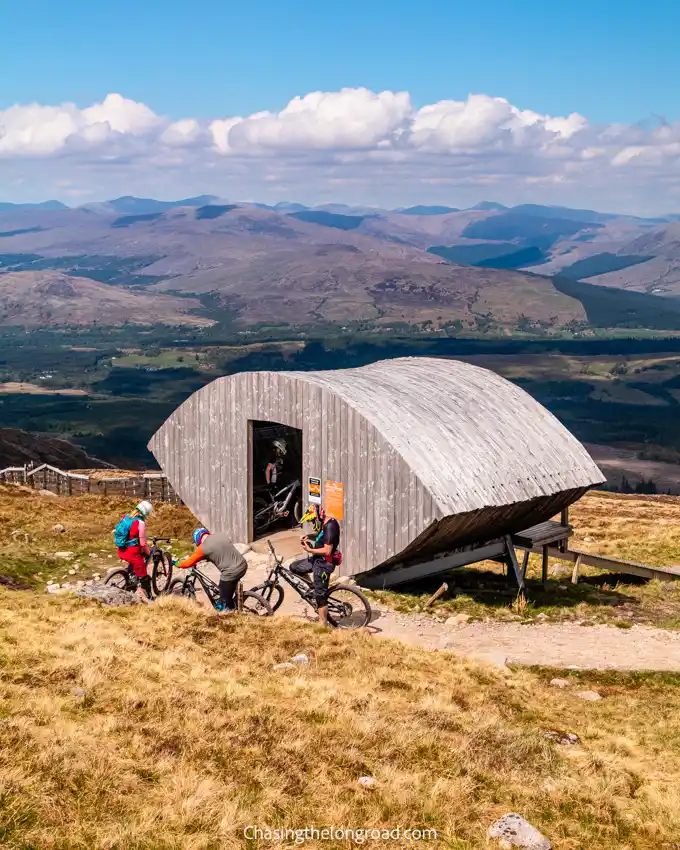 Nevis Range cycling