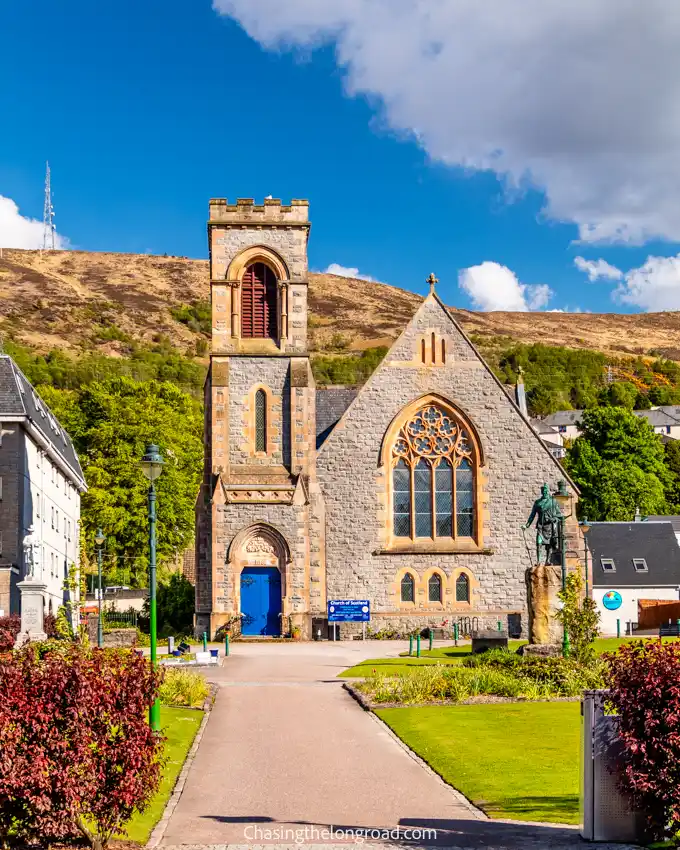 Street of Fort William town centre