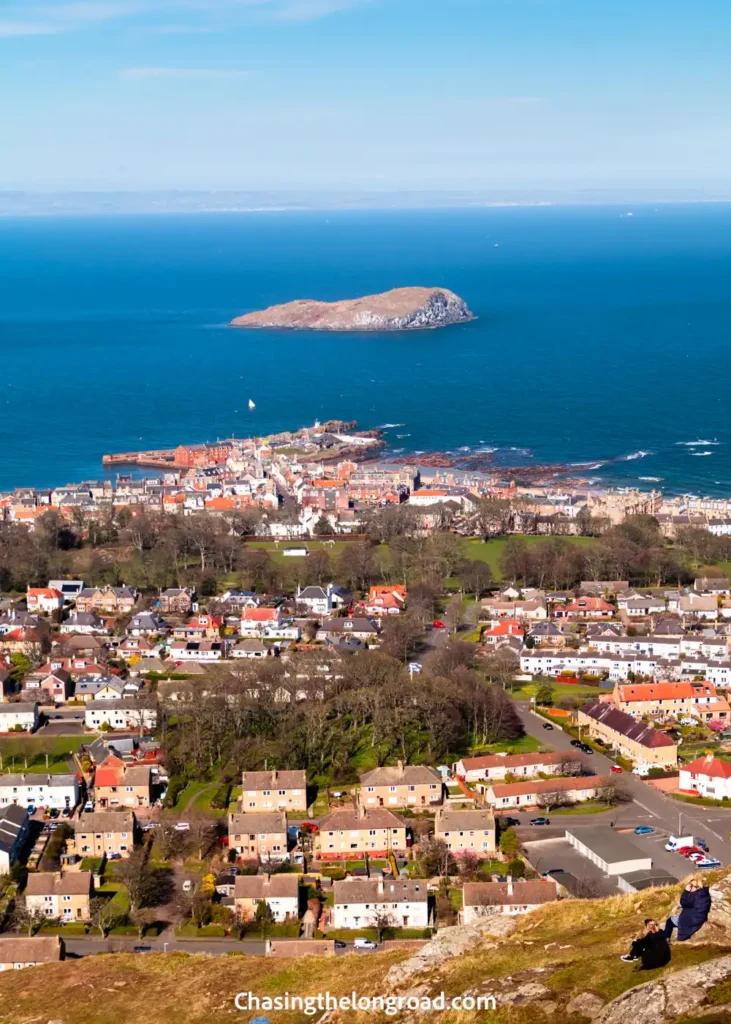 View from Berwick Law