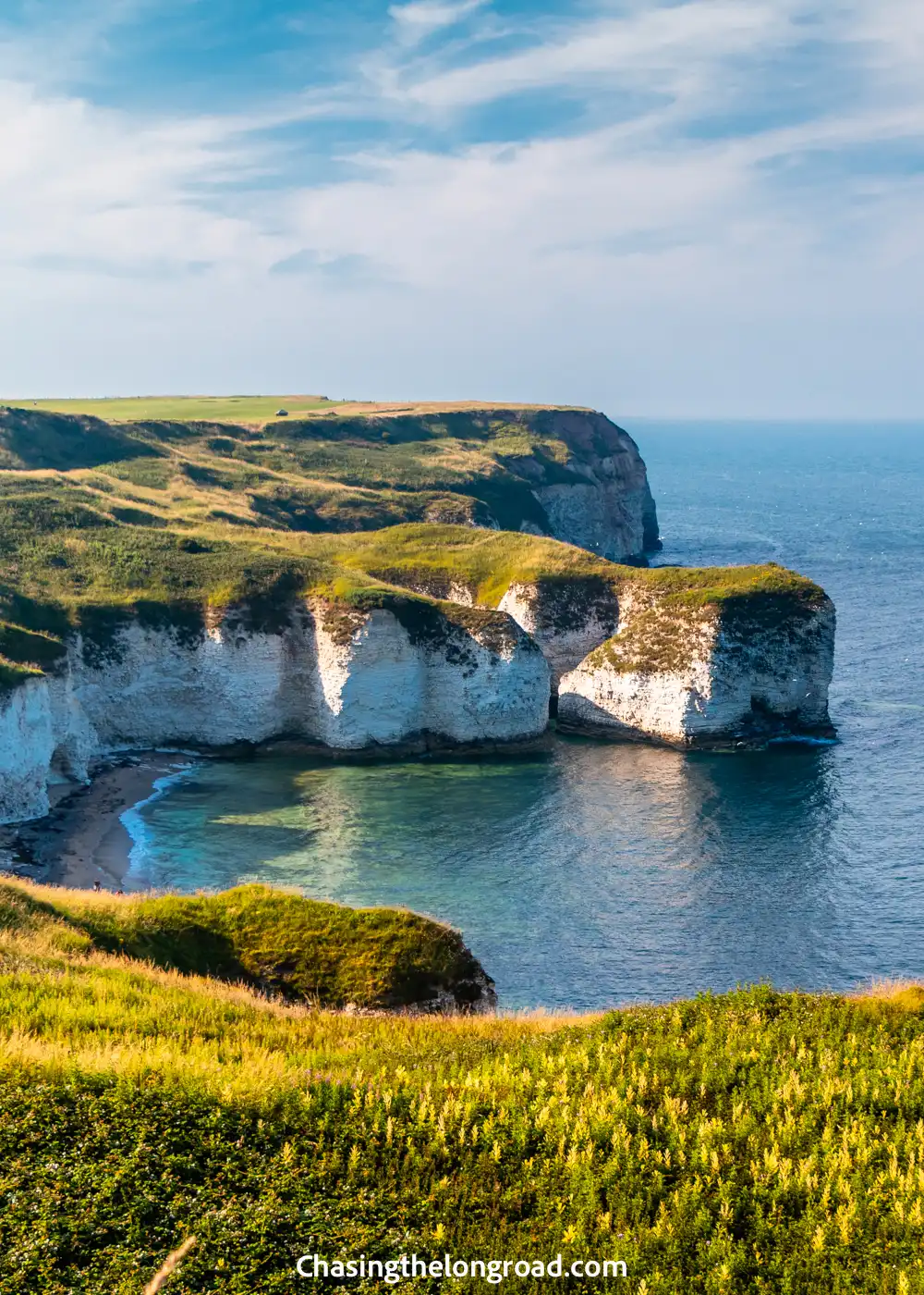 white cliffs of Flamborough