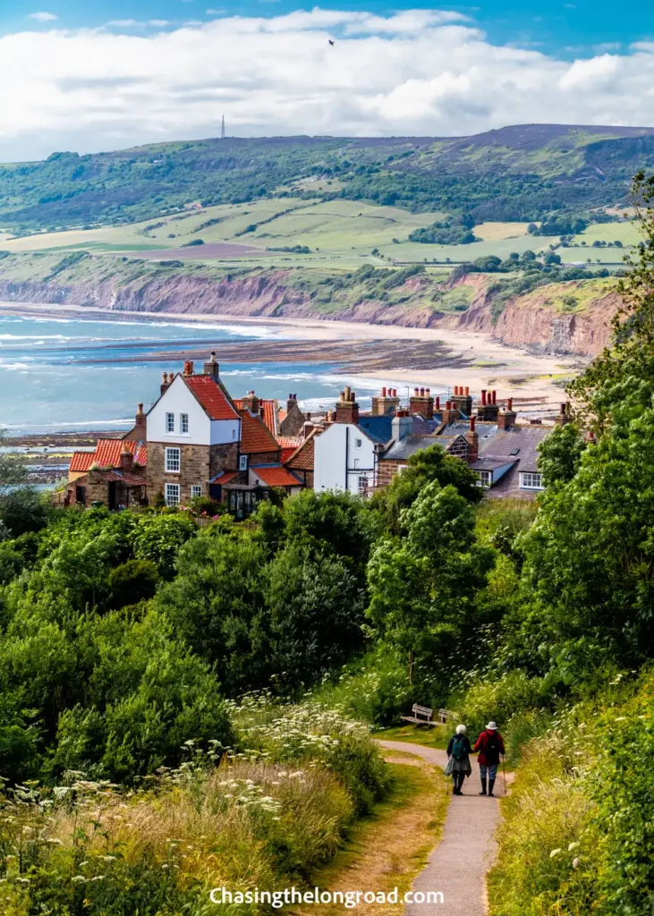 yorkshire coastal view