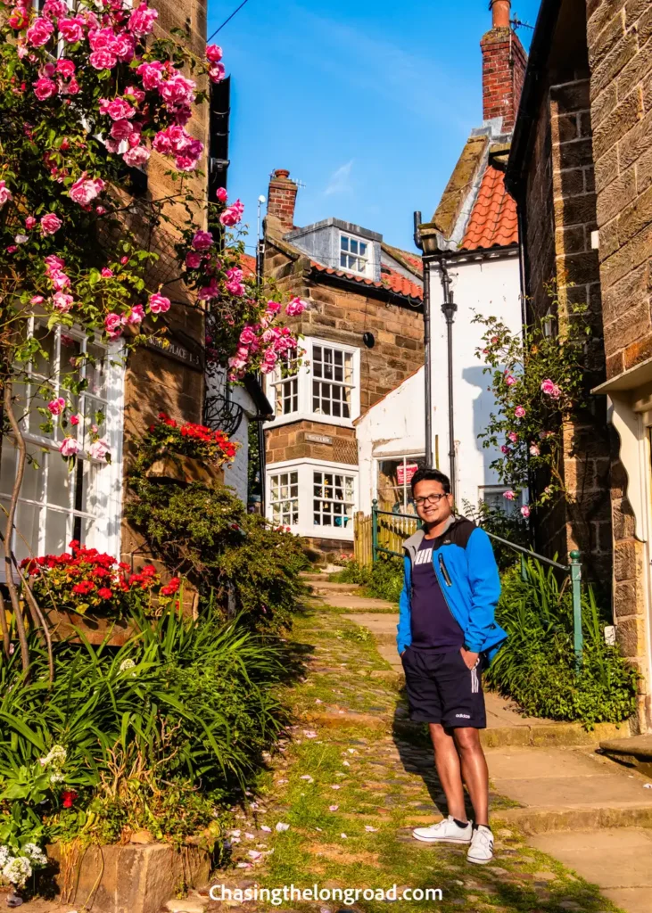 pretty streets of Robin Hood’s Bay