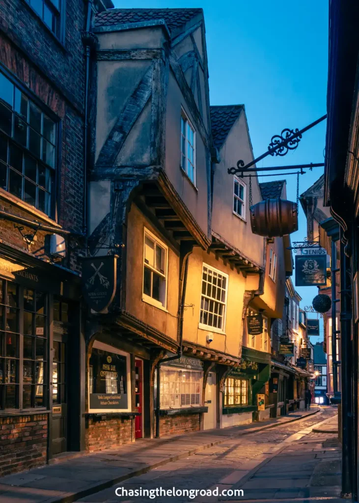 Shambles at night