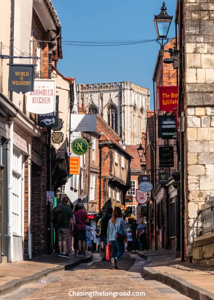 View from the Shambles