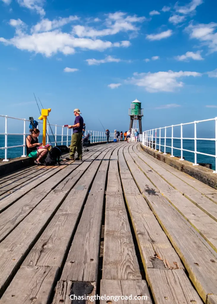 Whitby Piers