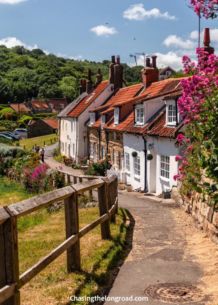 cottages of Sandsend