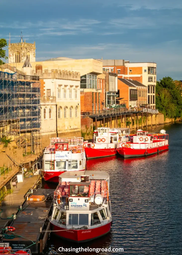 boat tour on river ouse