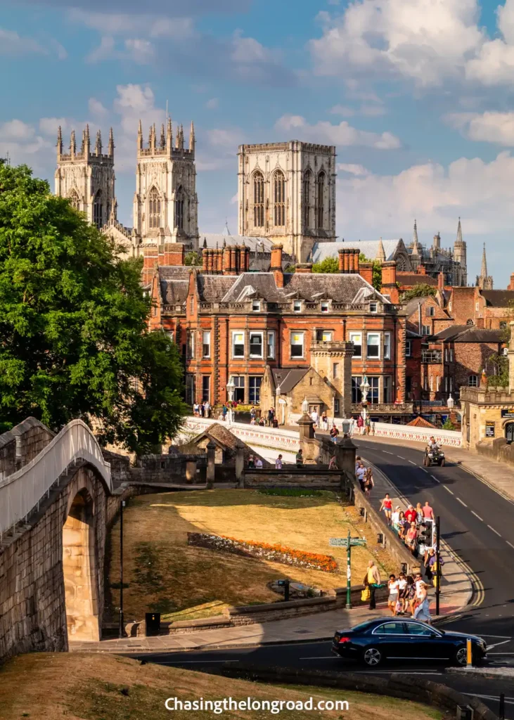 view from York City Walls