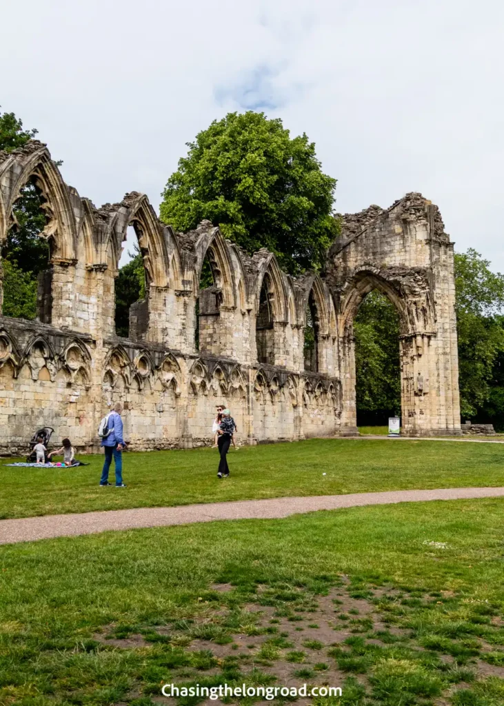 ruins of St. Mary’s Abbey