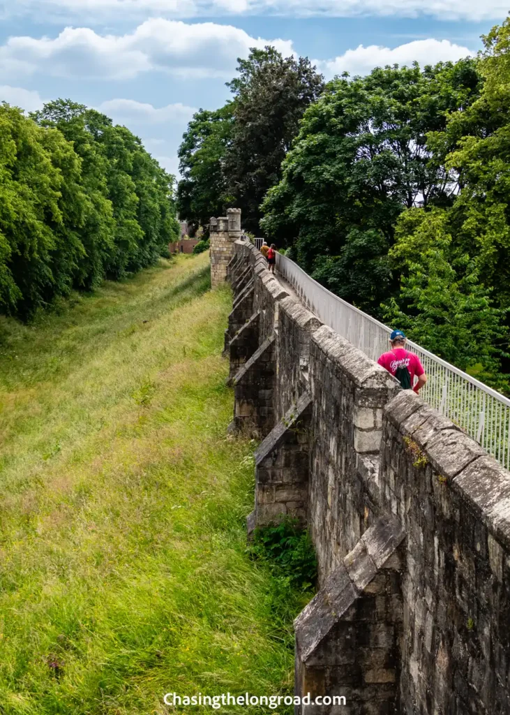 hike across York City Walls