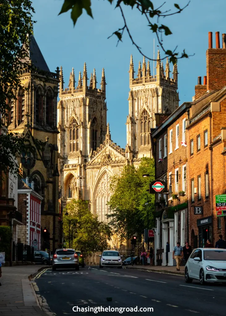 exterior of York Minster